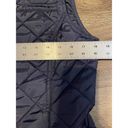 Banana Republic Women's  Navy Blue Quilted Full Zip-Up Field Vest Size Small Prep Photo 5