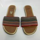 American Eagle  Outfitters flat slides multi colored size 9 Photo 8