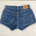 Levi's Levi’s Wedgie Fit White Oak Cone Premium Denim High Waist Jean Shorts Size 27 Photo 2