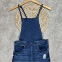 McGuire Denim  Huffine Culotte Overalls Wide Leg Cropped Blue Size 26 Photo 4