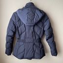 Cole Haan  Navy Down Coat Belted Hood Photo 3