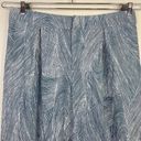 Target Fe Noel x  Linen Blend Blue White Tropical Wide Legs Pants womens XL new Photo 2