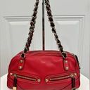Gucci  Cruise Red Leather Chain Shoulder Bag Photo 0