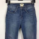 L'Agence L’agence Daria High Rise Distressed Cropped Straight Jeans Size 24 Photo 4