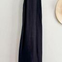 Madewell  | NWT | Crisscross Midi Slip Dress in Cupro-Blend | True Black | Sz 2 Photo 0