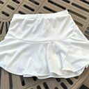 Petite High Wasted Flare Skirt White Size XS Photo 1