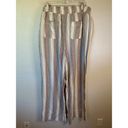 Knox Rose NEW!  | Taupe, Rust, and White Striped Casual Wide Leg Pants Size 1X Photo 8