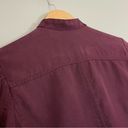 White House | Black Market  Soft Utility Jacket Lightweight Cabernet Pockets Size 0 Photo 10