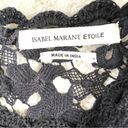 Isabel Marant  Etoile Crochet Black Top Photo 7