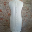 ZARA  White Studded Dress Photo 1