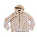 Sanctuary  after party zip front Sherpa hoodie size m Photo 10