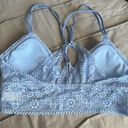 Aerie  | Joy Lace Padded Longline Bralette Photo 1