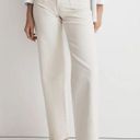 Madewell  Perfect Vintage Wide-Leg Jean Patch Pocket Vintage Canvas Size 33 Cream Photo 0