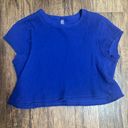 Free People Movement Short Sleeve Blue Photo 0