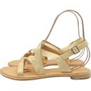 Kork-Ease  Yarbrough Gold Full Grain Leather Strappy Sandals Women’s Size 8 Photo 2