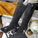 Jimmy Choo  Desiree Cashmere Suede Lace Up Boot Photo 5