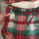 Red/Green/White Plaid PJ Set Red Size XS Photo 4