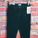 L'Agence Emerald Green  Velvet Margot High Rise Skinny Pants Photo 4