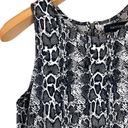 Karen Kane Women's Sleeveless Snake Printed A-Line Dress (Small, Black/White) Photo 1