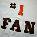 American Vintage Vintage Cleveland Browns Crewneck Sweatshirt Handmade Jerzees Football Photo 8