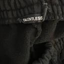 Talentless  Heavyweight Jogger Sweatpants Black SZ XL Women’s Photo 5