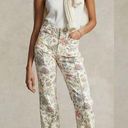 Polo  Ralph Lauren Floral-Print Jenn Flare Jean 29 NWT Photo 0