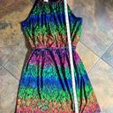 London Times  Multicolor Sleeveless Halter Dress 12 Photo 6