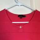 Mulberry Women's  Pink Basic Pullover Shirt Blouse Size Med #7554 Photo 2