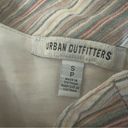 Urban Outfitters Serendipity Linen Babydoll Dress in Neutral Multi Size S Photo 4