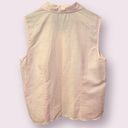 Krass&co G.H. Bass & . Sleeveless Blended Linen Button Down Collar Shirt - size large Photo 1