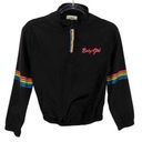 Baby Girl Kidcore Rainbow Windbreaker Jacket Y2k Size XS Photo 0