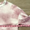 Tie Dye Pink Purple & White Long Sleeve Crewneck And Pocket Shorts Set Size undefined Photo 3