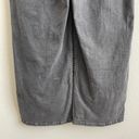 Levi's  Black Dark Grey High Rise Button Fly Mile High Cropped Wide Leg Jeans Photo 11