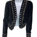 Double D Ranch vintage highly embellished crushed velvet jacket Photo 11