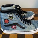 Vans 🚫SOLD🚫 Denim Patch Boots Size 8 Women’s Photo 2