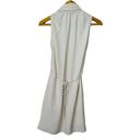 Aritzia  Wilfred Womens Sabine Wrap Dress Cream Self Tie Career Work Casual XXS Photo 4