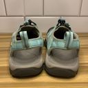 Keen Womens Newport H2 Aqua Blue Gray Drawstring Hiking Sandal Size 7.5 US Photo 4