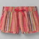 prAna  Mariya Short multicolor striped women’s size large Photo 0