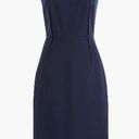 J.Crew  Navy Sheath dress in bi-stretch cotton Photo 0