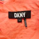 DKNY New  Pleated Front Satin Sleeveless Button Down Top Blouse Spark Size Medium Photo 14