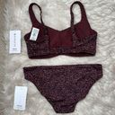 Athleta Conscious Crop Bikini Top D-DD and Clean Medium Bikini Bottoms Photo 0