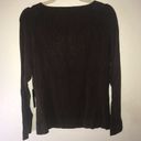 BCBGMAXAZRIA XL BCBG Max Azria Brown Scoopneck L/S Sweater BNWT Photo 7