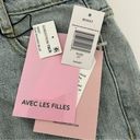 Avec Les Filles  Deconstructed Jean Shorts Size 27 NEW Photo 9