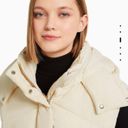 Bershka Oversize nylon puffer vest with hood Photo 1