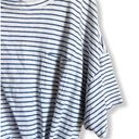 Sanctuary  Front Tie-Knot Striped Oversized Top Photo 3