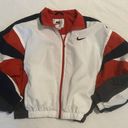 Nike Vintage  Sz S Windbreaker Jacket burnt orange White/Black Full Zip Photo 11