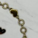 Vintage Heart Toggle Gold Tone Metal Chain Link Belt OS One Size Photo 8