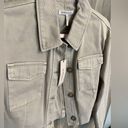 BCBGeneration BCBG Denim jacket, Sand, Sz S, NWT Photo 1