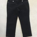 White House | Black Market WHBM BLACK CROP LEG PANTS SIZE 6 Photo 0