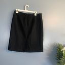 J.crew Factory The Pencil Skirt Black Wool Blend Knee Length Skirt Photo 4